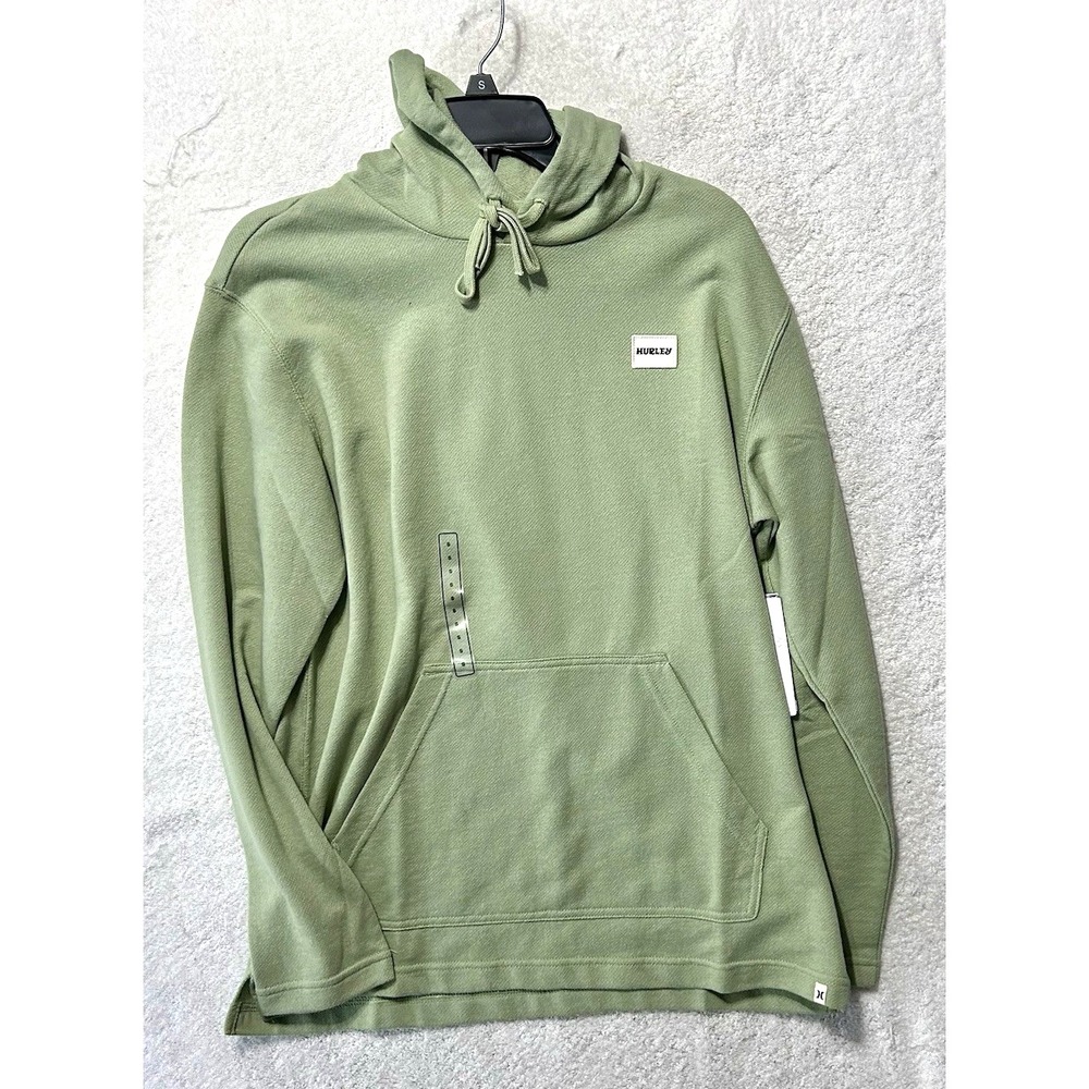 Hurley Naturals Small Heavy Meadow OG Hooded Poncho Pullover Shirt (A2)